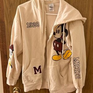 Disney Mickey Mouse and friends zip up jacket